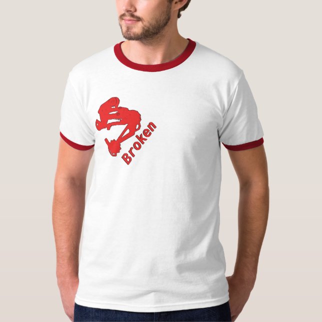 Camiseta Campanero quebrado de Singlespeed (Anverso)