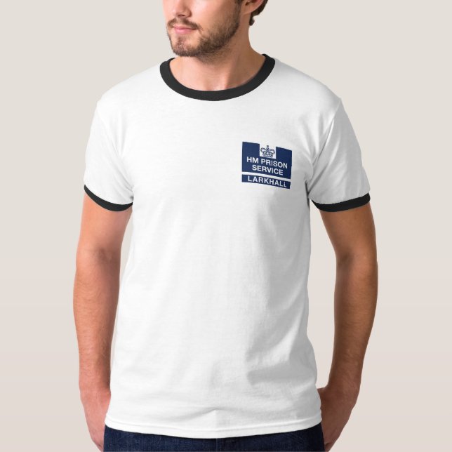Camiseta Campanero-T de HMP Larkhall (Anverso)