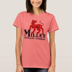 Camiseta Campanero T de las señoras de Miller Motocycle