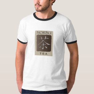 Camiseta Campanero T del logotipo del té de Norbu
