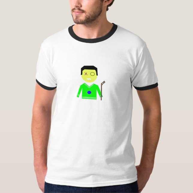 Camiseta Campanero viejo T del hockey de Skool (Anverso)