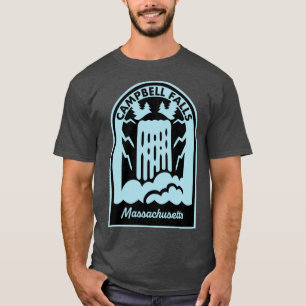 Camiseta Campbell Falls Massachusetts sobredimensionada