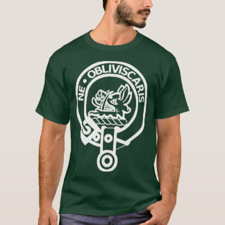 Camiseta Campbell Familia Escocesa Nombre Escudo Escudo