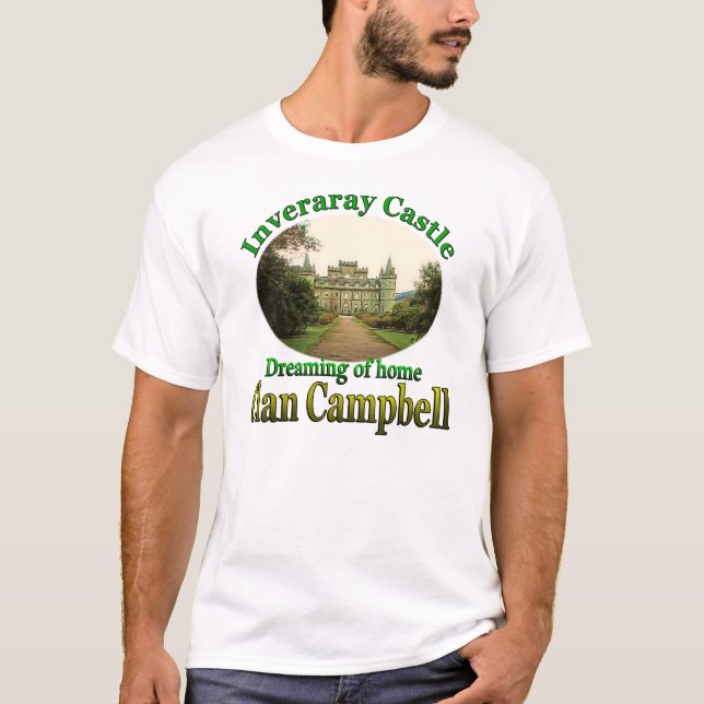 Camiseta Campbell Soñando Castillo Inveraray (Anverso)
