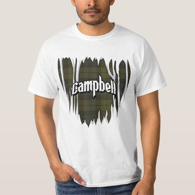 Camiseta Campbell Tartan (Anverso)