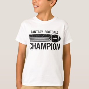 Camiseta Campeón 1 del fútbol de la fantasía