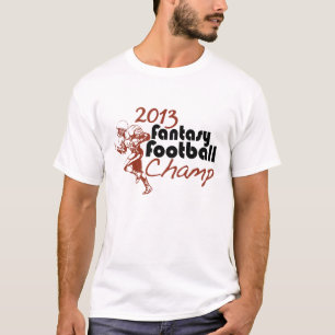 Camiseta Campeón 2013 del fútbol de la fantasía