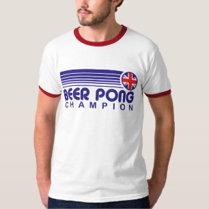 Camiseta Campeón británico de Beer Pong