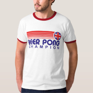 Camiseta Campeón británico de Beer Pong