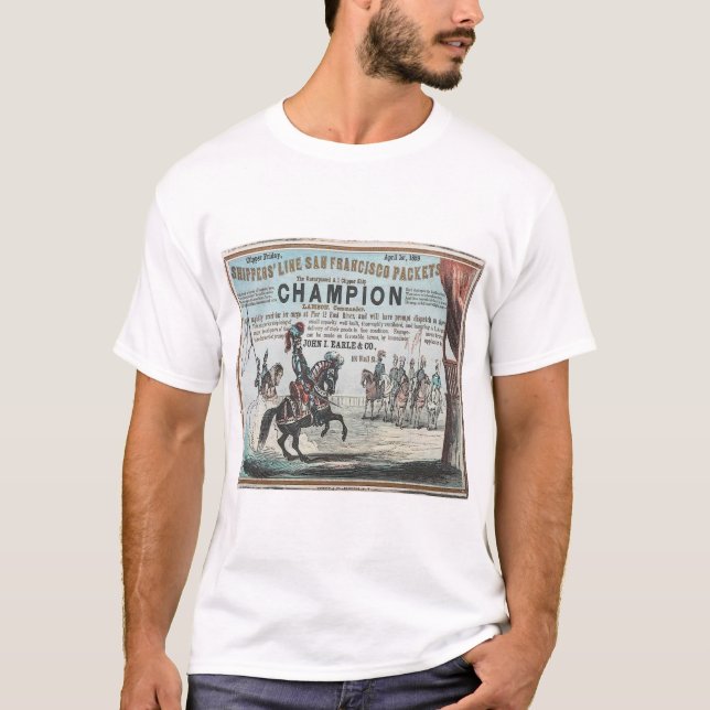 Camiseta Campeón Clipper Navegando  (Anverso)
