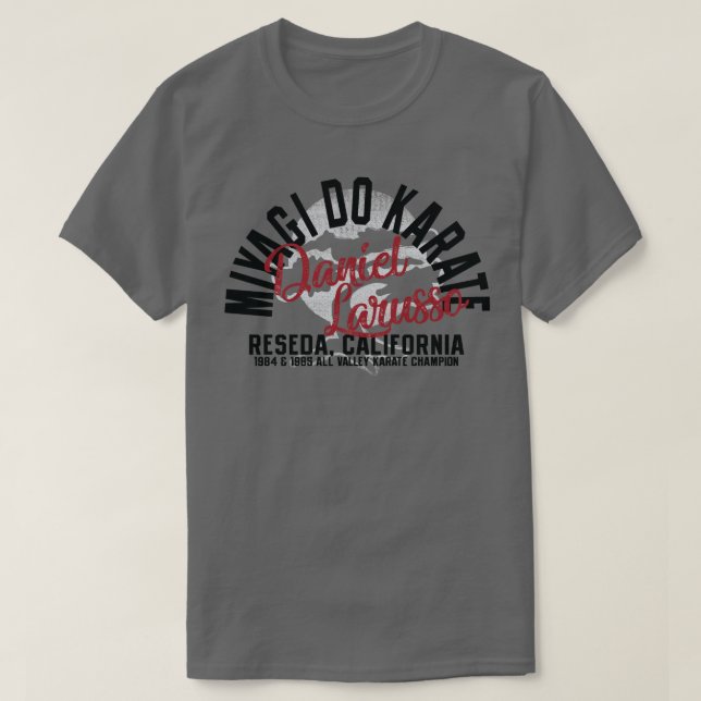 Camiseta Campeón Daniel Larusso 198485 (Diseño del anverso)