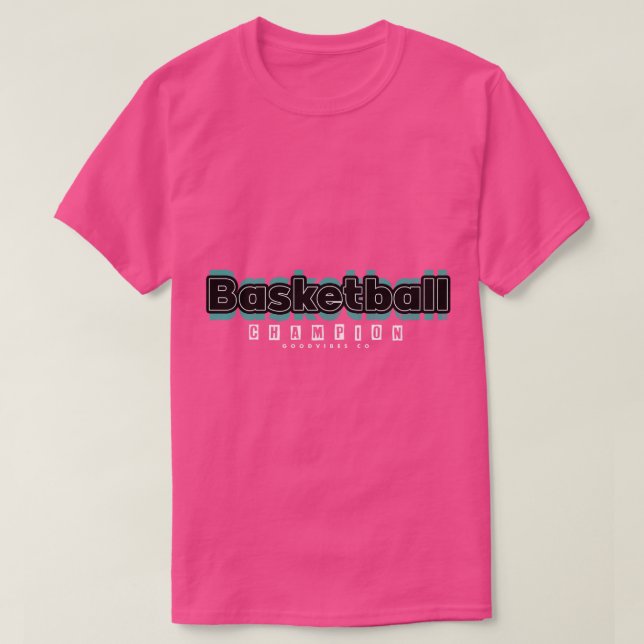 Camiseta Campeón de baloncesto (Diseño del anverso)