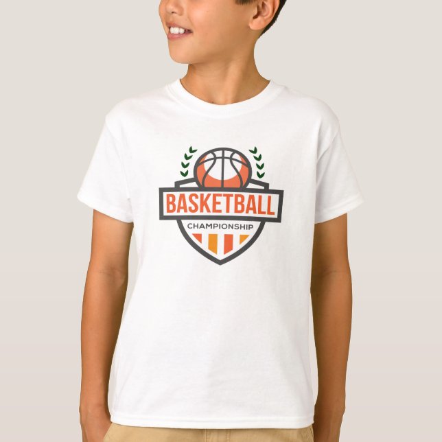 Camiseta Campeón de baloncesto-camiseta graciosa de balonce (Anverso)