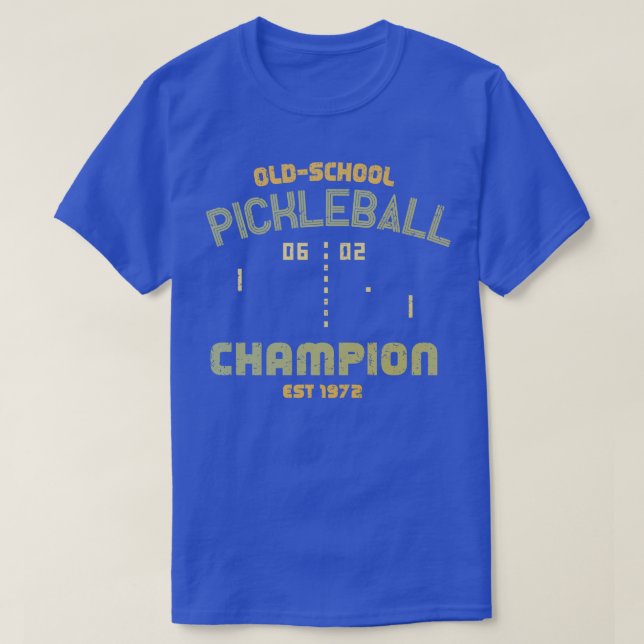 Camiseta Campeón de baloncesto de OldSchool (Diseño del anverso)