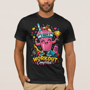 Camiseta Campeón de Batido HIIT Feliz Entrenamiento Complet