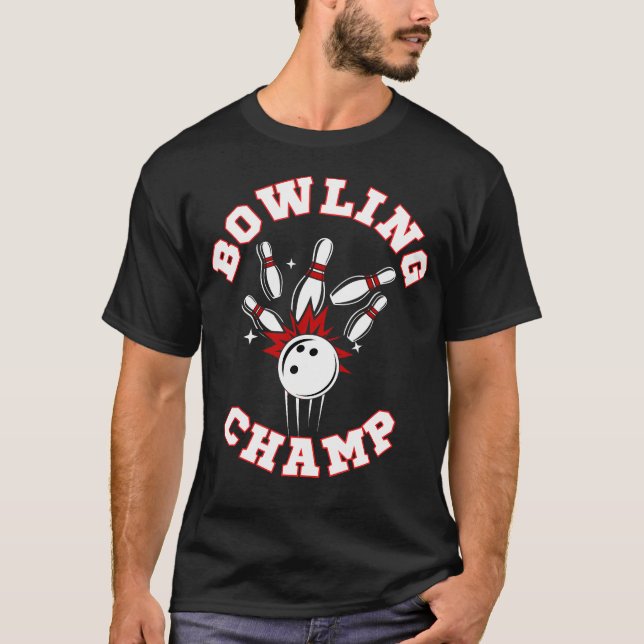 Camiseta Campeón de Bolos (Anverso)