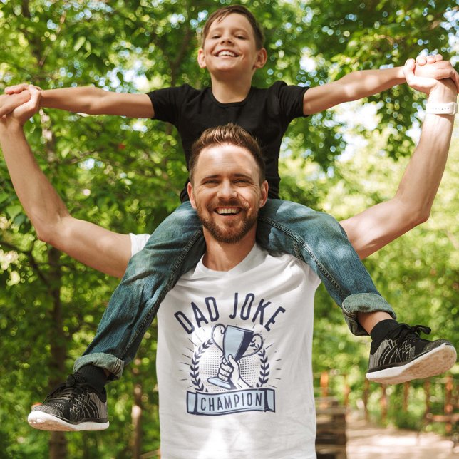 Camiseta Campeón de Chiste de papá (Subido por el creador)