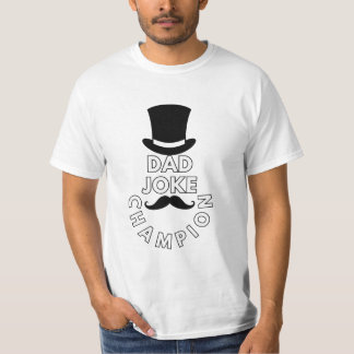 Camiseta Campeón de Chistes de Papá Abraza los Chistes Malo