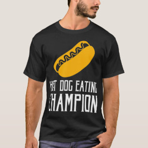 Camiseta Campeón de comer perro caliente