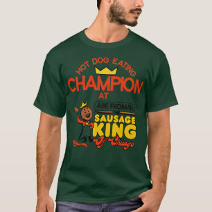 Camiseta Campeón de comer perro caliente en Abe Froman