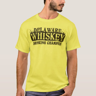 Camiseta Campeón de consumición del whisky de Delaware