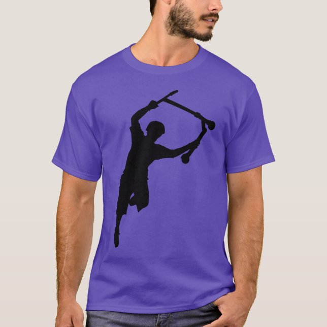 Camiseta Campeón de Deck Grabbing Stunt Scooter Rider (Anverso)