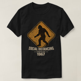 Camiseta Campeón de Distanciamiento Social de Bigfoot Oscur