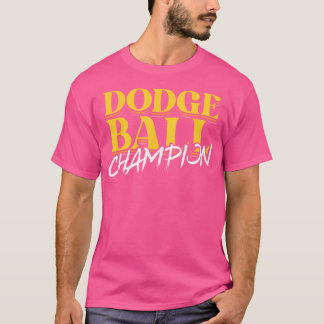 Camiseta Campeón de Dodge Ball Deportes de Pelota Jugador d