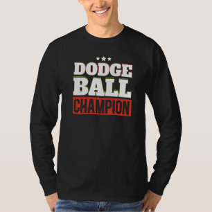 Camiseta Campeón de Dodgeball Deportista de Dodgeball Depor