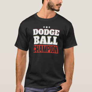 Camiseta Campeón de Dodgeball Dodgeballer Sport Dodgeball P