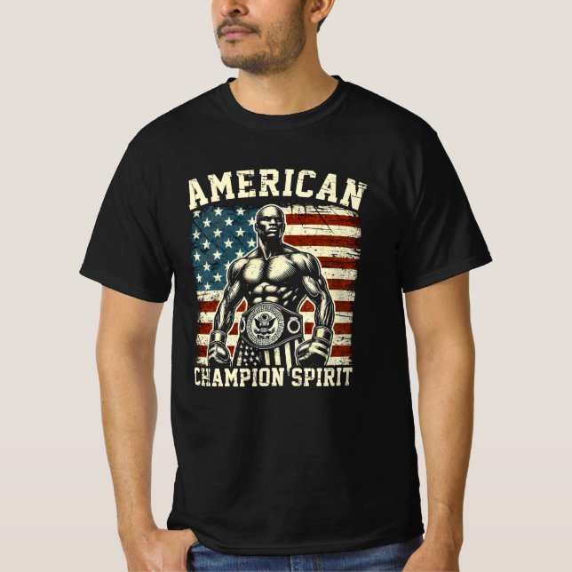 Camiseta Campeón de Espíritu Americano (Anverso)
