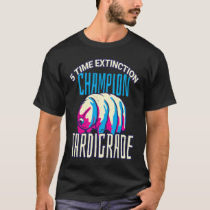 Camiseta campeón de extinción 5 veces tardígrado Oso de Agu