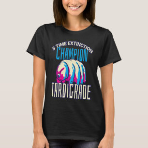 Camiseta Campeón de extinción tardígrado 5 veces Oso de Agu