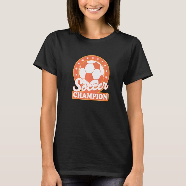 Camiseta Campeón de fútbol (Anverso)