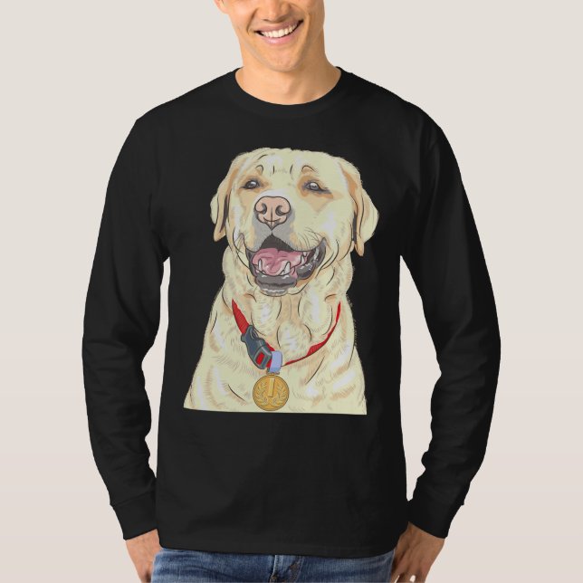 Camiseta Campeón de Golden Retriever (Anverso)
