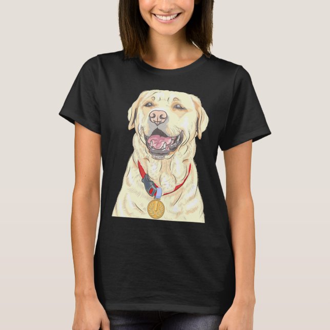 Camiseta Campeón de Golden Retriever (Anverso)