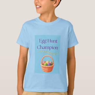 Camiseta Campeón de la búsqueda de huevos