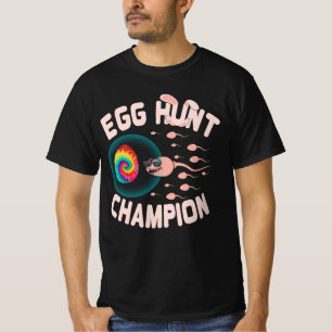Camiseta Campeón de la cacería de huevos papá esperma de Pa