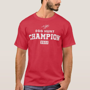 Camiseta Campeón de la caza de huevos 2022: Gracioso embara