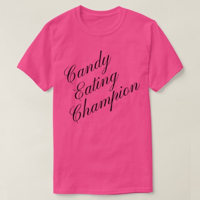 Camiseta Campeón de la Comida de Vándalos Cont de Comida Co (Diseño del anverso)