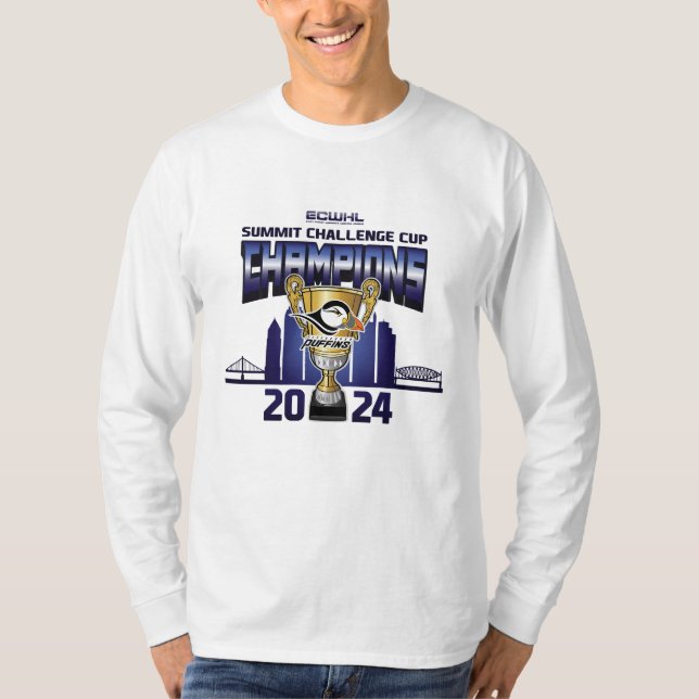 Camiseta Campeón de la Copa de fútbol de Pittsburgh Puffins (Anverso)