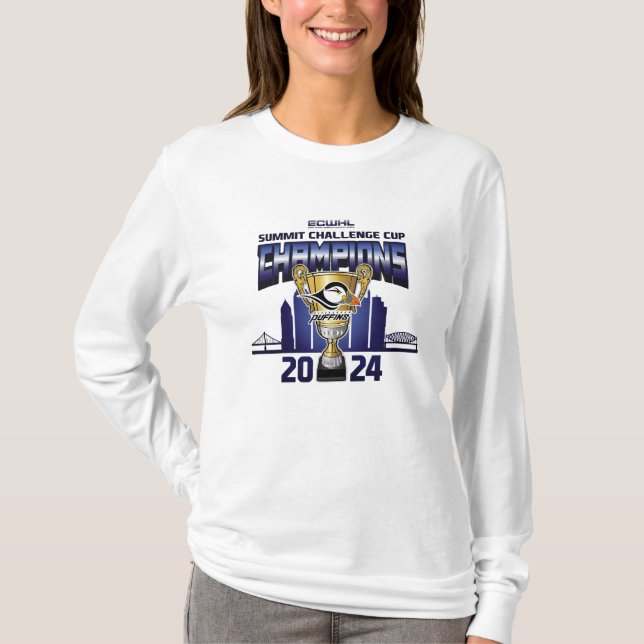 Camiseta Campeón de la Copa de fútbol de Pittsburgh Puffins (Anverso)
