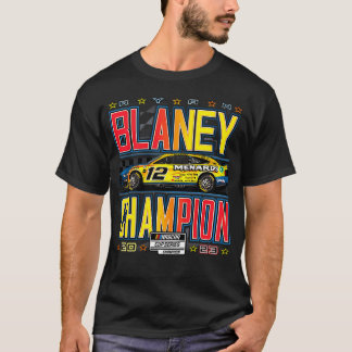 Camiseta Campeón de la Copa Nascar Ryan Blaney 2023