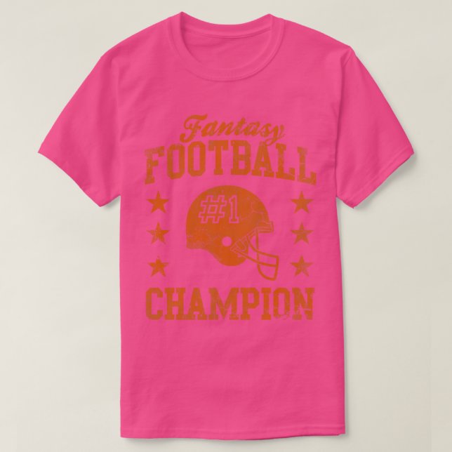 Camiseta Campeón de la fantasía (Diseño del anverso)