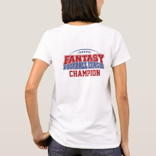 Camiseta Campeón de la Fantasy Football League
