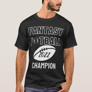 Camiseta Campeón de la Fantasy Football League 2022 Foot