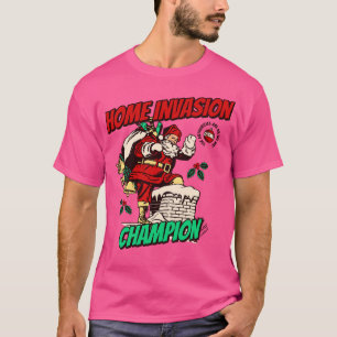 Camiseta Campeón de la invasión doméstica de Santa Claus de