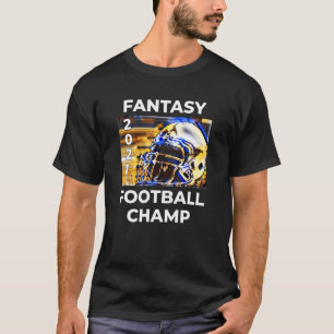 Camiseta Campeón de la Liga de Fantasía 2021 Ganador 2021