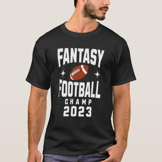 Camiseta Campeón de la Liga de Fantasía 2023 Ganador 2023 (Anverso)