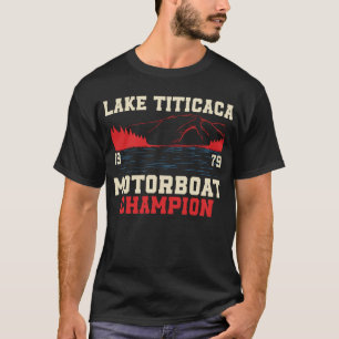 Camiseta Campeón de la motocicleta del lago Titicaca